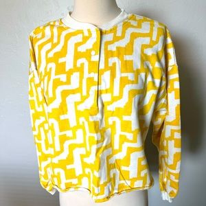 Retro Vintage Crop Top by One Step Up Medium Made in the USA